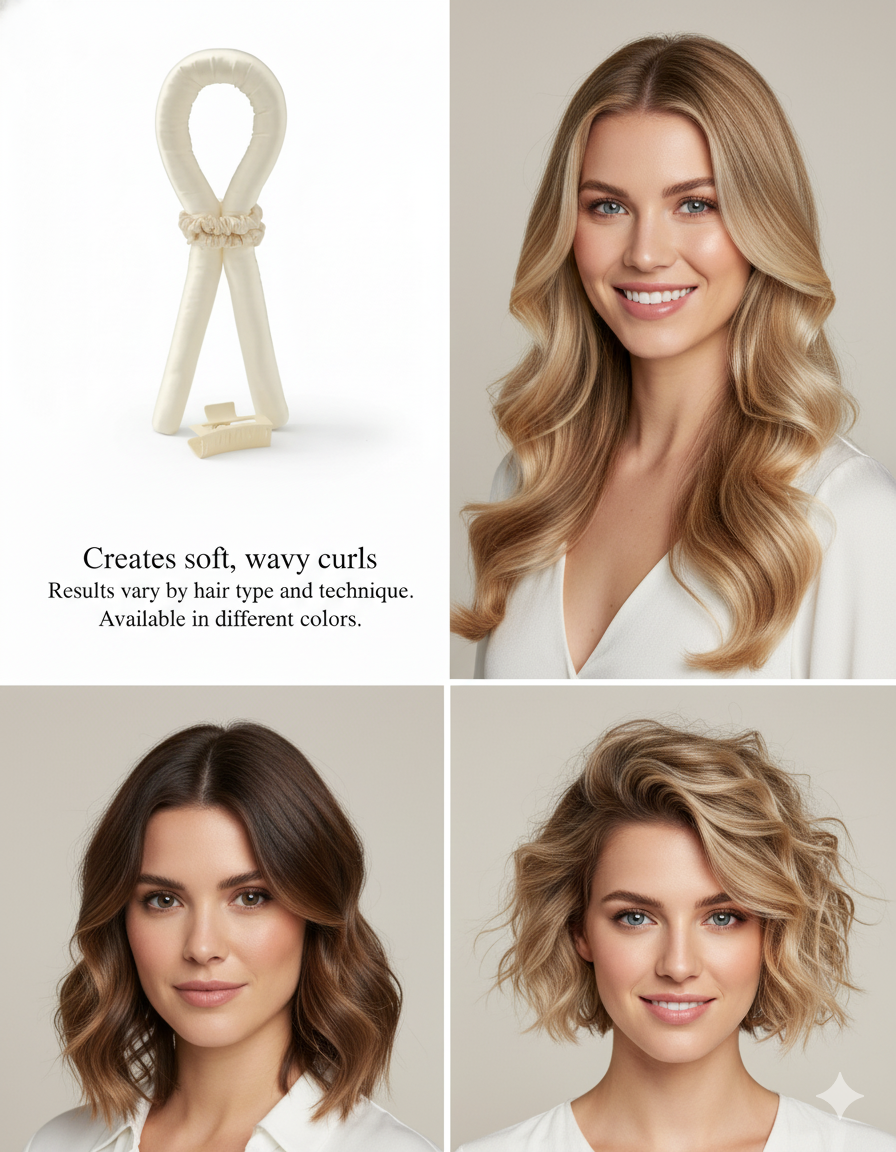 Heatless curl